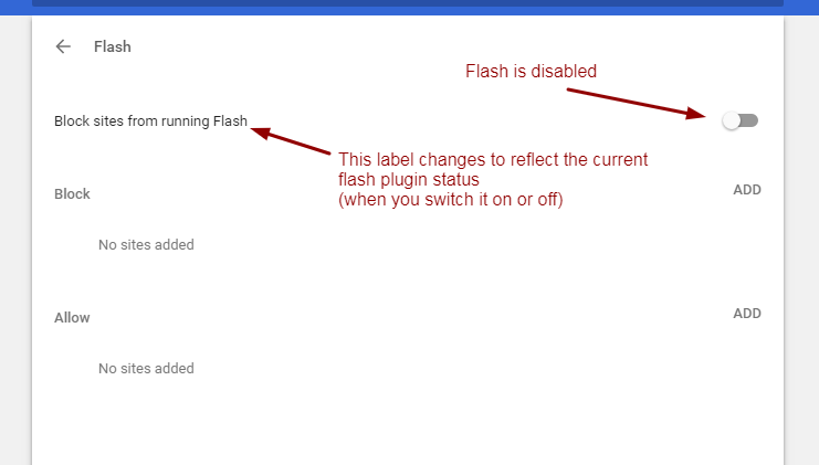 change flash settings in chrome for mac